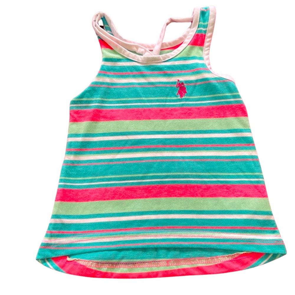 U.S. Polo Assn. girls sleeveless Tank top